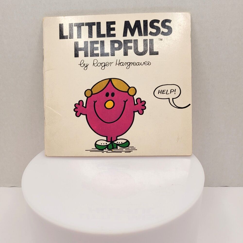 Little Miss Helpful Paperback Book Roger Hargreaves